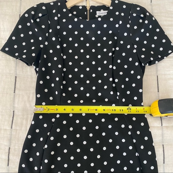 Calvin Klein Polka Dot Dress - Picture 5 of 8